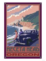 Heceta Head Lighthouse Vintage picture