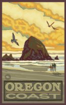 Cannon Beach Haystack Rock