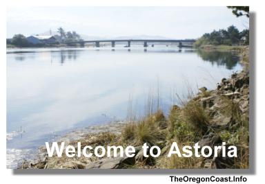 Astoria on the Oregon Coast