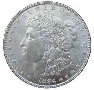 Picture of a Silver Dollar